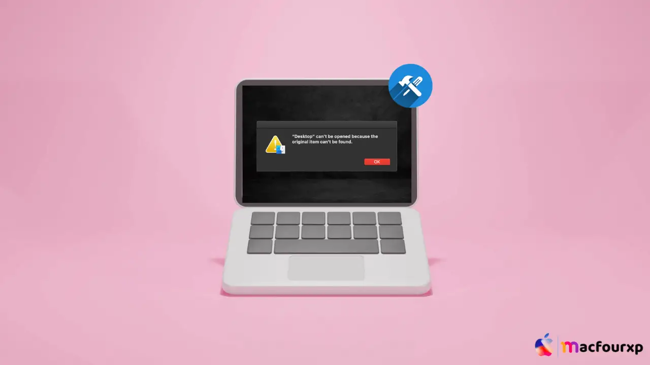 How do i Fix The Original Item for Desktop Can’t Be Found