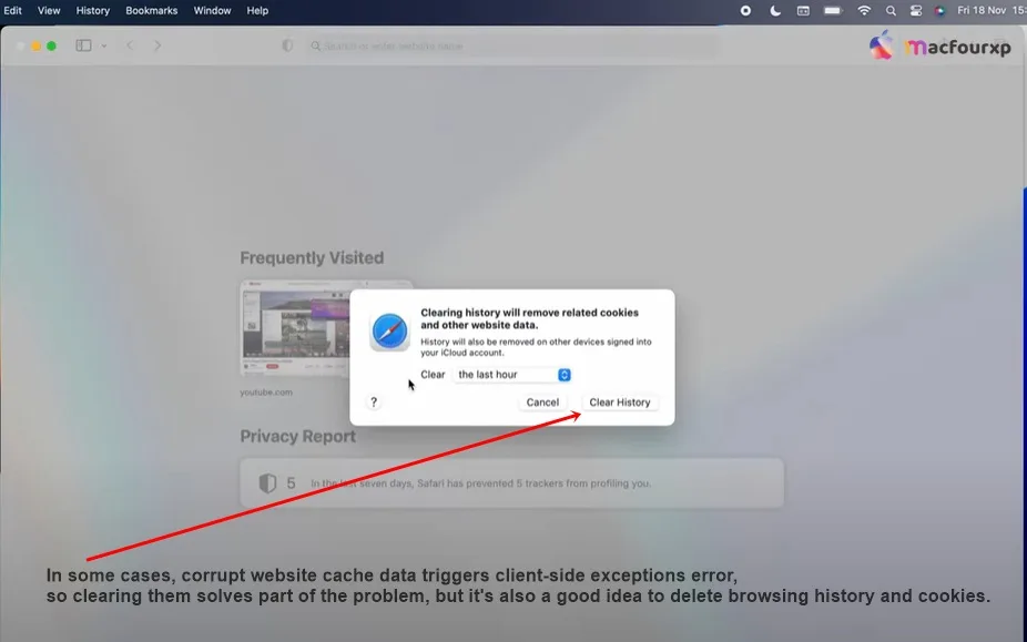 Application Error Client-Side Exception in Safari on Mac? Fix 2026