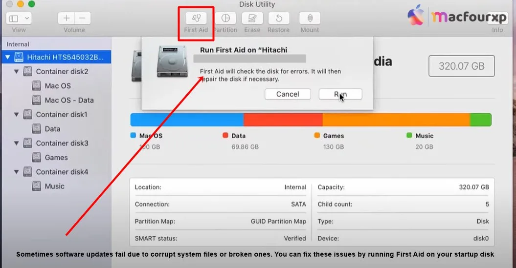 Error Occurred Installing Selected Update on Mac Fix 2026