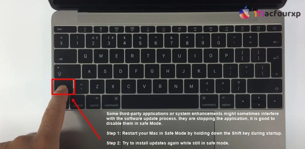 Error Occurred Installing Selected Update on Mac Fix 2026