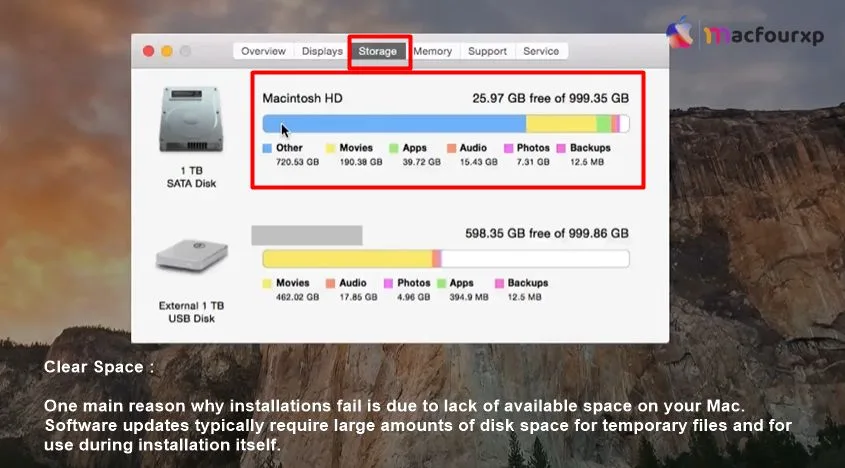 Error Occurred Installing Selected Update on Mac Fix 2026