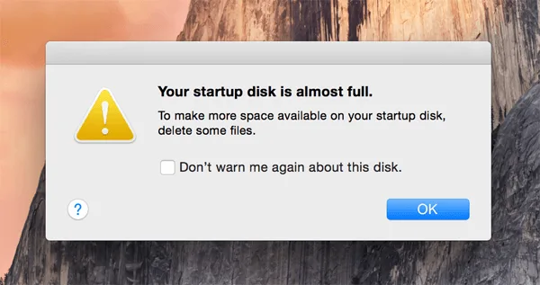 Mac storage full pie chart - huge 'Other' category